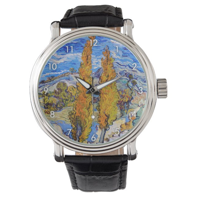Poplarerna på Saint-Rémy, Van Gogh Armbandsur (Framsida)