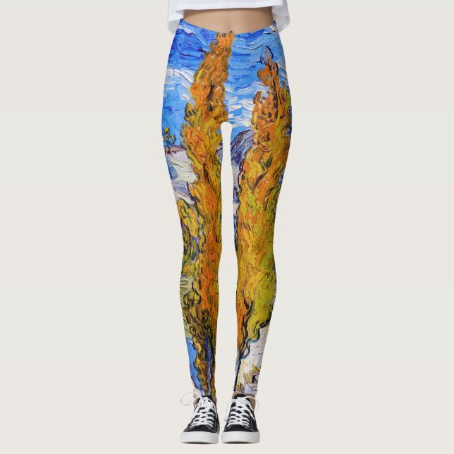 Poplarerna på Saint-Rémy, Van Gogh Leggings (Framsida)