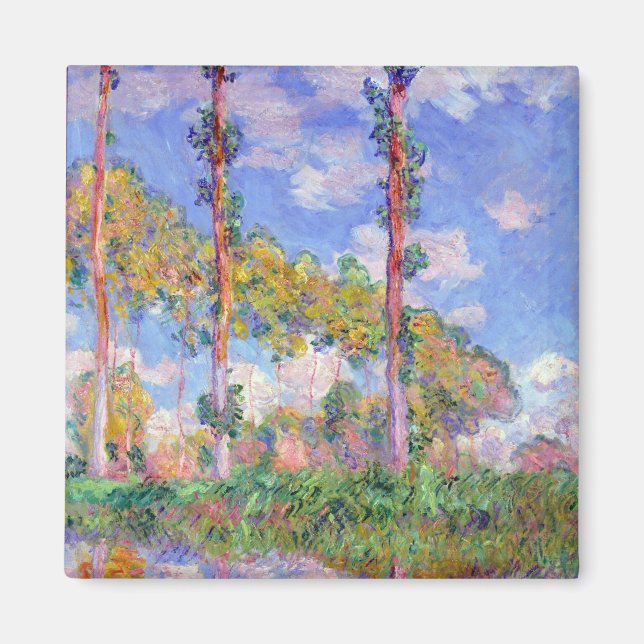 Poplars i Sol, Monet Magnet (Framsidan)