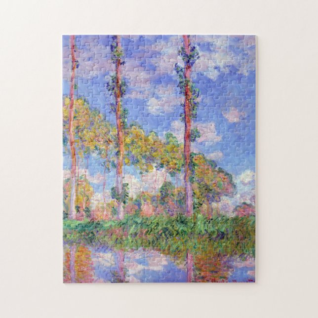Poplars i Sol, Monet Pussel (Vertikal)