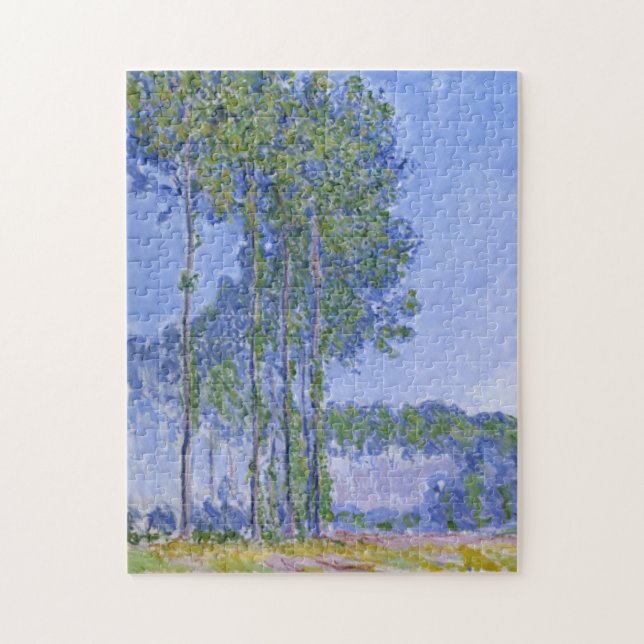 Poplars Monet Fine Art Pussel (Vertikal)