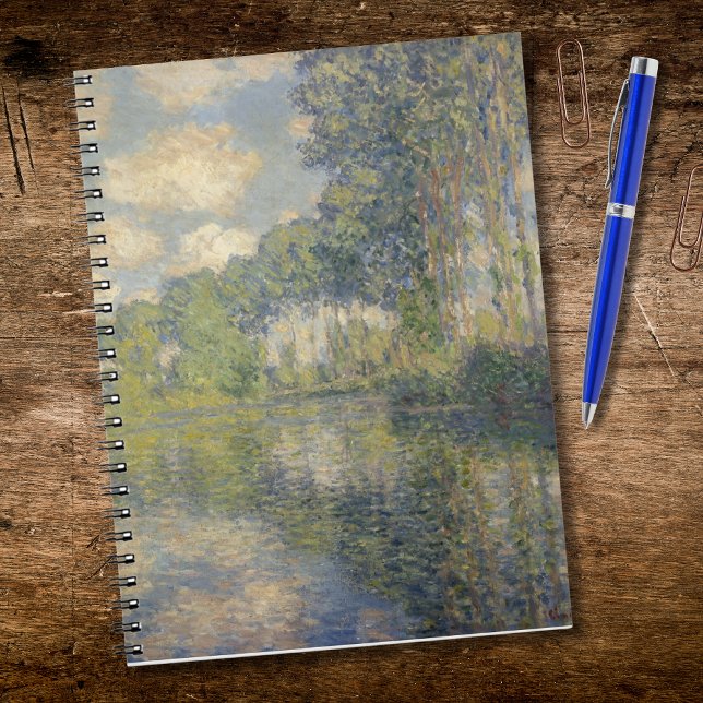 Poplars on Epte - Monet Anteckningsbok (Skapare uppladdad)