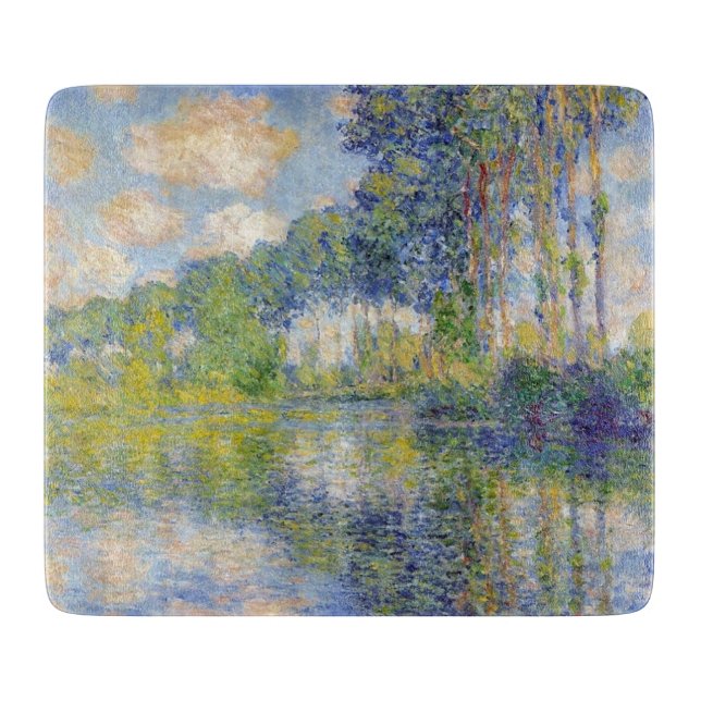 Poplars på floden Epte (av Claude Monet) (Framsidan)