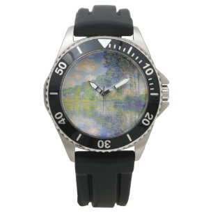 Poplars på floden Epte (av Claude Monet) Armbandsur