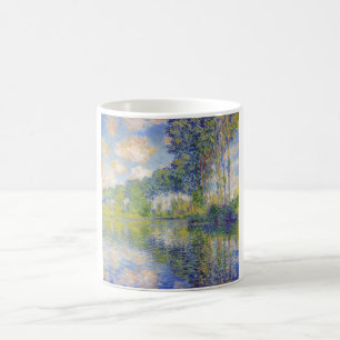 Poplars på floden Epte (av Claude Monet) Kaffemugg