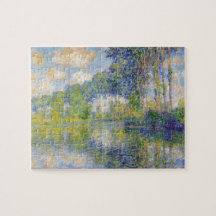Poplars på floden Epte (av Claude Monet)