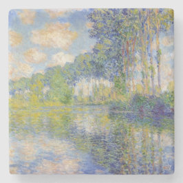 Poplars på floden Epte (av Claude Monet) Stenunderlägg
