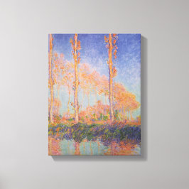 Poplars – Pappeln, Autumn – Claude Monet, 1891 Canvastryck
