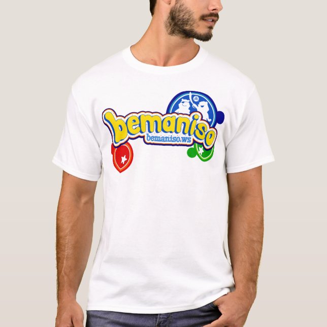 pop'nbemaniso vid pyorin tee shirt (Framsida)