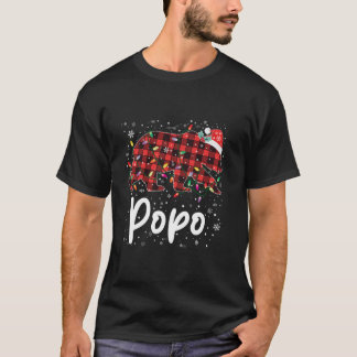 Popo Bear Red Play jul Pajama God jul Fa T Shirt