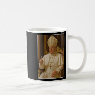 Popo Trump Vatican Church Pope Trump Funny Christi Kaffemugg