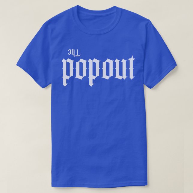 Popout TShirt T Shirt (Design framsida)