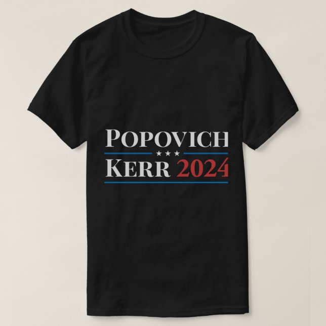 Popovich Kerr 2024 Classic T-Shirt (Design framsida)