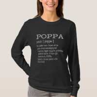 Poppa Definition Grandpa Fars dag Gifts - Manar