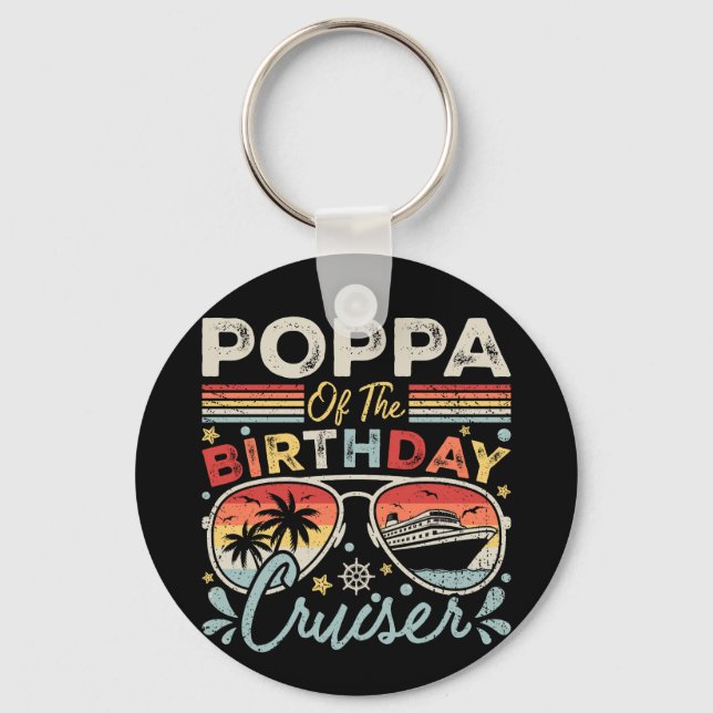 Poppa från ryttarcirkeln från Birthday Cruiser Nyckelring (Framsida)