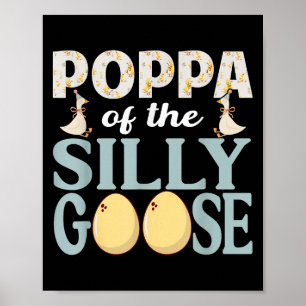 Poppa Goose på den slussiga födelsedag som matchar Poster