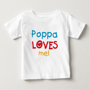 Poppa Kärlek Me T-shirts och Gifts
