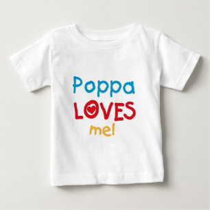 Poppa Kärlek Me T-shirts och Gifts