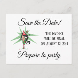 Poppa korken Spara datum Skilsmässa Meddelande Vykort