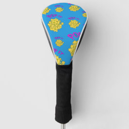 Poppa Popcorn Golf Huvud täcke Mönster Design