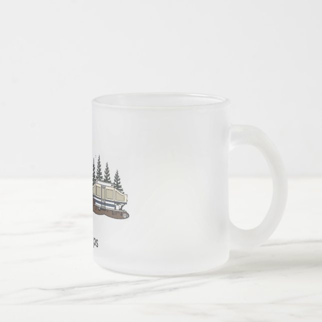 Poppa upp pipmuggen, frostad glasmugg (Höger)