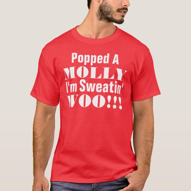 Poppade en Molly mig förmiddagen Sweatin 2 Tröja (Framsida)