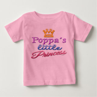 Poppa's Little Princess Baby Småbarn T-Shirt