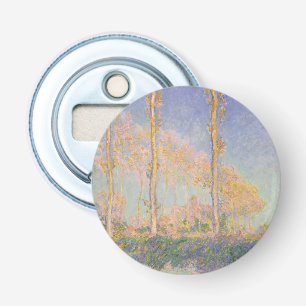 Poppelträd, impressionistiskt landskap, Claude Mon Flasköppnare