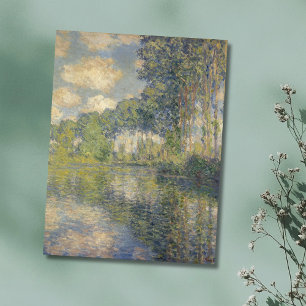 Poppelträd vid Epte - Monet Vykort