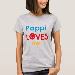 Poppi Kärlek Me T-shirts och presenter