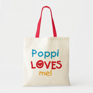 Poppi Kärlek Me T-shirts och presenter Tygkasse
