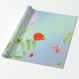 POPPIER I EN STARRY TWILIGHT Wrapping Papprare Presentpapper