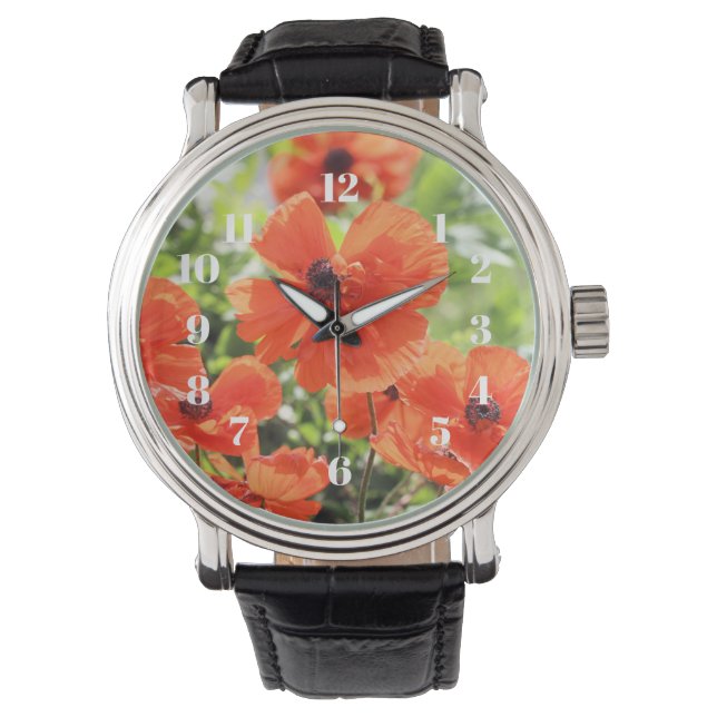 Poppies Armbandsur (Framsida)