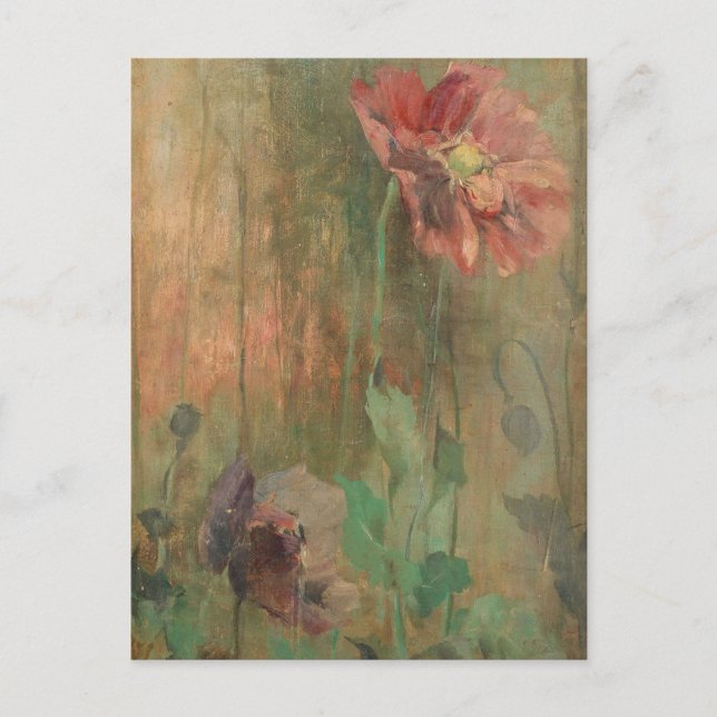 Poppies av Julia Beck Vykort (Framsida)