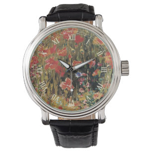 Poppies av Robert Vonnoh, Vintagens imperialism Armbandsur