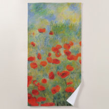 Poppies - Beach Towel