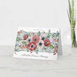Poppies & Berries, Helgdag- och julkort Kort