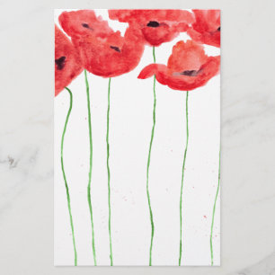 Poppies Brevpapper
