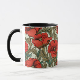 Poppies Coffee Mugg