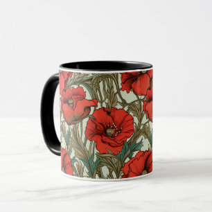 Poppies Coffee Mugg