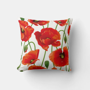 Poppies Dekorativ kudde