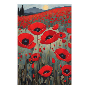 Poppies Fototryck