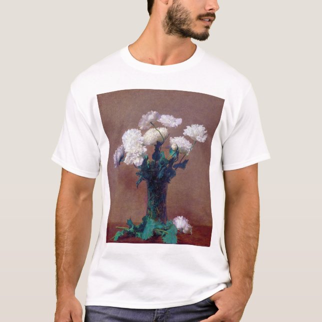 Poppies, Henri Fantin-Latour T Shirt (Framsida)