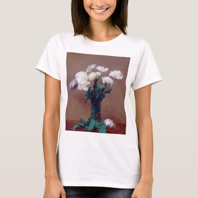 Poppies, Henri Fantin-Latour T Shirt (Framsida)