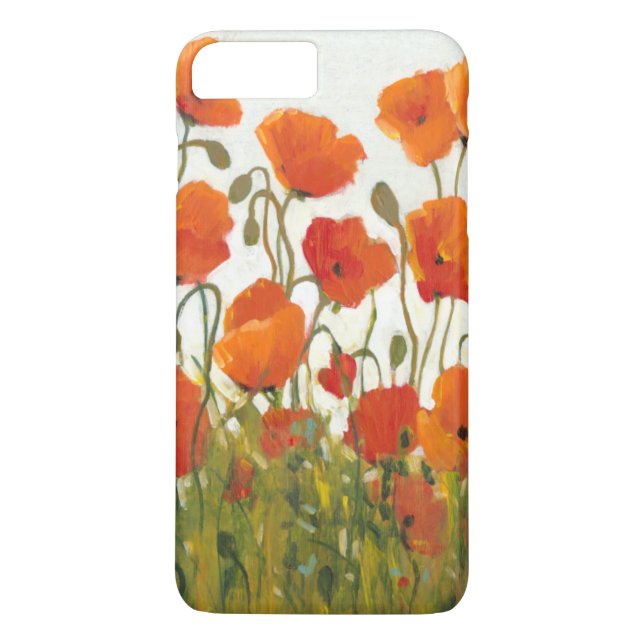Poppies I-rader Case-Mate iPhone Skal (Baksida)