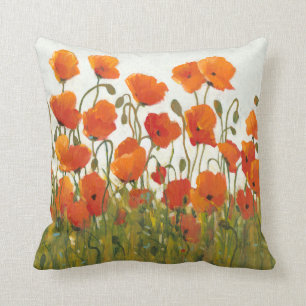 Poppies I-rader Kudde