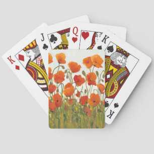 Poppies I-rader Spelkort