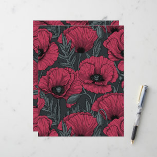 Poppies i Viva Magenta Färg under 2023