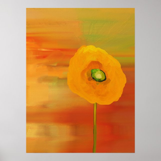 Poppies in bloom poster (Framsidan)