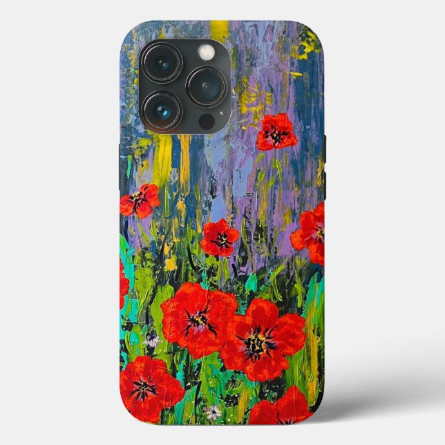 Poppies iPhone/iPad-fall (Baksida )